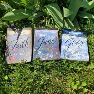 Books 1, 2 and 4 of the Brides of the West 1872 Series by Lori Copeland